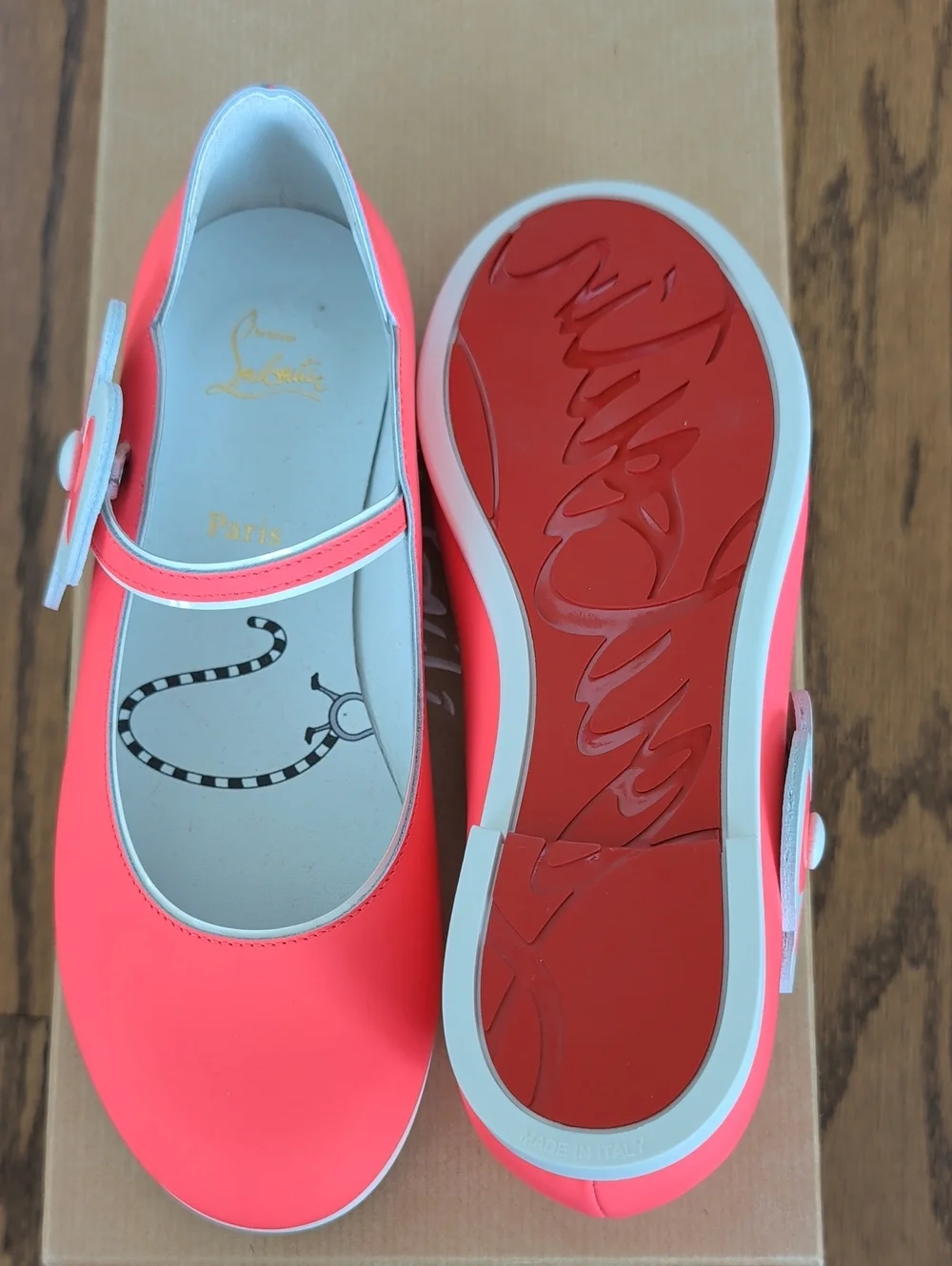 Christian Louboutin Melodie Pensee Kids Mary Jane